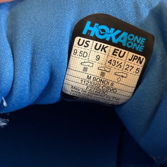 Hoka Bondi 8 Vibrant Blue and Orange Sneakers
NEW NO TAG - Picture 2 of 7